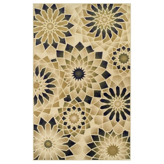 Hot Sale π Miranda Haus Posy Floral Mandala Farmhouse Area Rug Collection Cream βοΈ 3 Hot Sale π Miranda Haus Posy Floral Mandala Farmhouse Area Rug Collection Cream βοΈ