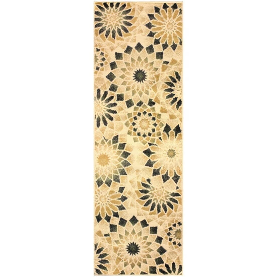 Hot Sale π Miranda Haus Posy Floral Mandala Farmhouse Area Rug Collection Cream βοΈ 6 Hot Sale π Miranda Haus Posy Floral Mandala Farmhouse Area Rug Collection Cream βοΈ - Image 4