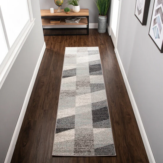 Outlet π Miranda Haus Clara Modern Geometric Abstract Area Rug Light Blue/gray β 9 Outlet π Miranda Haus Clara Modern Geometric Abstract Area Rug Light Blue/gray β - Image 7