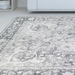 Best Pirce 👍 Miranda Haus Distressed Oriental Bohemian Indoor Polyester Area Rug 🧨 -Miranda Haus Shop unnamed file 2882
