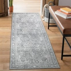 Best Pirce 👍 Miranda Haus Distressed Oriental Bohemian Indoor Polyester Area Rug 🧨 -Miranda Haus Shop unnamed file 2883