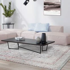 Best deal ✨ Miranda Haus Bohemian Distressed Medallion Indoor Polyester Area Rug Berry Red 😍 -Miranda Haus Shop unnamed file 2890