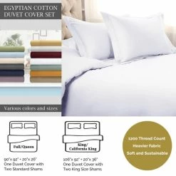 Cheap 🔥 Miranda Haus Superior 1200 Thread Count Egyptian Cotton Solid Duvet Cover Set Charcoal 💯 -Miranda Haus Shop unnamed file 29