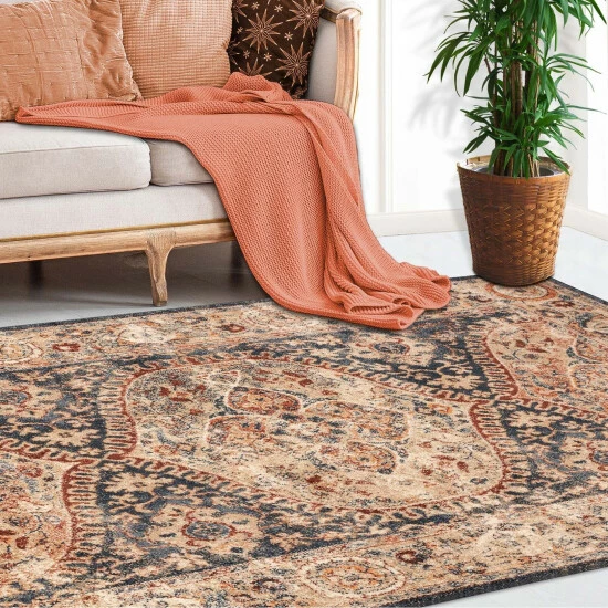 Hot Sale ⌛ Miranda Haus Sibylla Vintage Ornamental Area Rug Beige ⌛ 10 Hot Sale ⌛ Miranda Haus Sibylla Vintage Ornamental Area Rug Beige ⌛ - Image 8