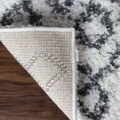 Brand new ✨ Miranda Haus Boho Geometric Diamonds Indoor Plush Shag Area Rug Black/cream ⌛ 13 Brand new ✨ Miranda Haus Boho Geometric Diamonds Indoor Plush Shag Area Rug Black/cream ⌛ -Miranda Haus Shop unnamed file 2904