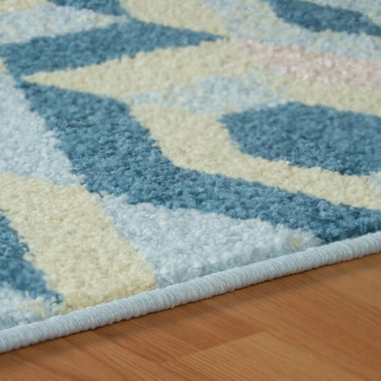 Wholesale π Miranda Haus Polygon Modern Geometric Indoor Area Rug Collection Light Blue β€οΈ 8 Wholesale π Miranda Haus Polygon Modern Geometric Indoor Area Rug Collection Light Blue β€οΈ - Image 6