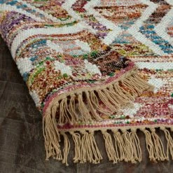 Cheap ⭐ Miranda Haus Handcrafted Zartan Recycled Cotton Fringe Area Rug 😍 -Miranda Haus Shop unnamed file 2921