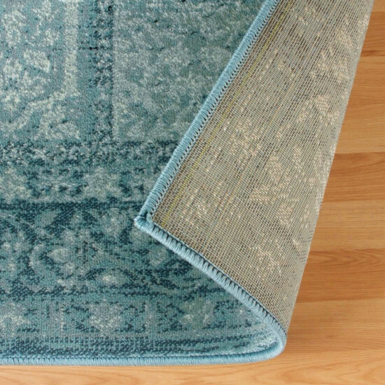 Brand new 𧨠Miranda Haus Dexter Geometric Medallion Indoor Area Rug Collection Light Blue β 7 Brand new 𧨠Miranda Haus Dexter Geometric Medallion Indoor Area Rug Collection Light Blue β - Image 5