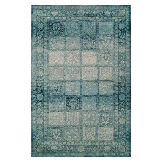 Brand new 𧨠Miranda Haus Dexter Geometric Medallion Indoor Area Rug Collection Light Blue β 10 Brand new 𧨠Miranda Haus Dexter Geometric Medallion Indoor Area Rug Collection Light Blue β - Image 8