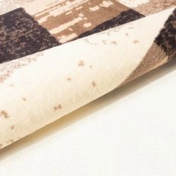 Coupon ⭐ Miranda Haus Adabella Non-Slip Modern Patchwork Foldable Washable Area Rug Chocolate 😉 -Miranda Haus Shop unnamed file 2967