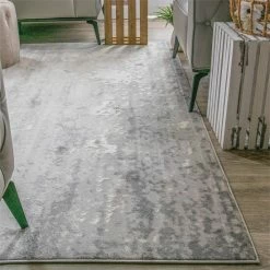 Cheap 💯 Miranda Haus Acid Wash Gradient Ultra-soft Area Rug Slate 🔥