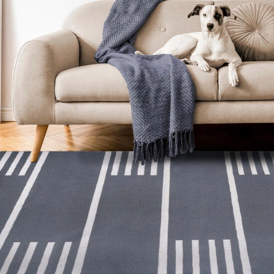 Top 10 𧨠Miranda Haus Modern Mid-Century Lines Indoor/ Outdoor Area Rug Beige β 10 Top 10 𧨠Miranda Haus Modern Mid-Century Lines Indoor/ Outdoor Area Rug Beige β - Image 8