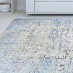 Cheapest 🎁 Miranda Haus Distressed Rustic Oriental Indoor Polyester Area Rug Charcoal 🔥 -Miranda Haus Shop unnamed file 2997