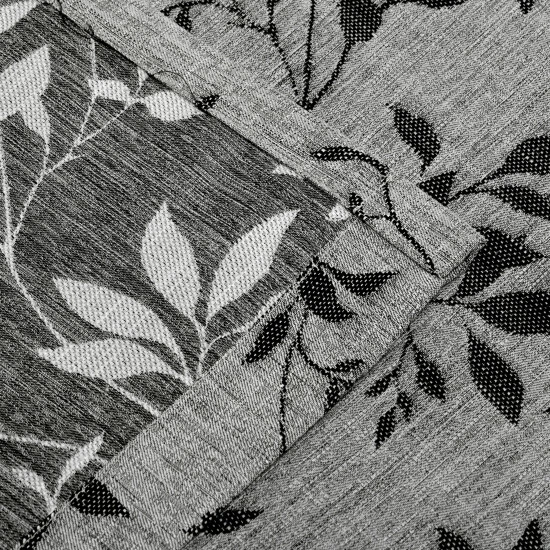 Top 10 π Decorative Vintage Leaves Jacquard Curtain Set With 2 Panels By Miranda Haus Black-white β 5 Top 10 π Decorative Vintage Leaves Jacquard Curtain Set With 2 Panels By Miranda Haus Black-white β - Image 3