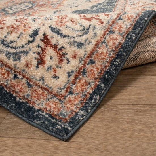 Hot Sale β Miranda Haus Octavia Medallion Area Rug Dark Blue π₯° 5 Hot Sale β Miranda Haus Octavia Medallion Area Rug Dark Blue π₯° - Image 3