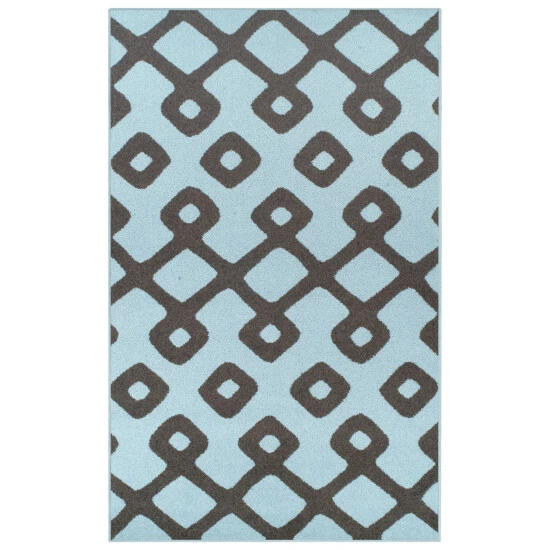 Buy π Miranda Haus Diamond Pave Modern Geometric Indoor Area Rug Collection Baby Blue π€© 4 Buy π Miranda Haus Diamond Pave Modern Geometric Indoor Area Rug Collection Baby Blue π€© - Image 2