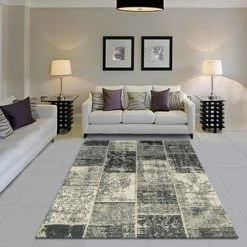Best Sale ❤️ Miranda Haus Brighton Patchwork Abstract Medallion Area Rug Black ⌛ -Miranda Haus Shop unnamed file 3056