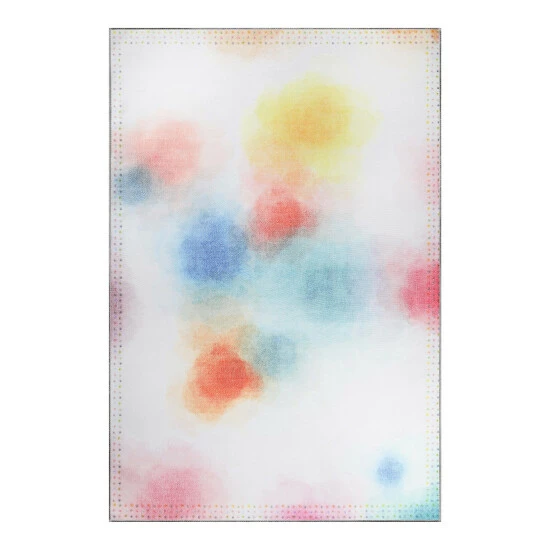 Flash Sale π₯° Miranda Haus Watercolor Abstract Polyester Indoor Kids' Area Rug Cerulean Blue π 8 Flash Sale π₯° Miranda Haus Watercolor Abstract Polyester Indoor Kids' Area Rug Cerulean Blue π - Image 6