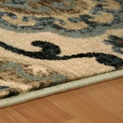 Deals 🤩 Miranda Haus Abner Floral Mandala Farmhouse Area Rug Collection Taupe 🎁 -Miranda Haus Shop unnamed file 3129