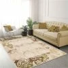 Outlet ❤️ Miranda Haus Modern Paisley Geometric Polypropylene Indoor Area Rug Beige ⌛ -Miranda Haus Shop unnamed file 3150