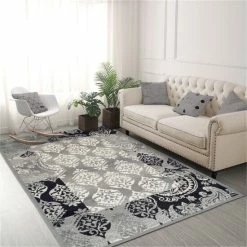 Outlet ❤️ Miranda Haus Modern Paisley Geometric Polypropylene Indoor Area Rug Beige ⌛ -Miranda Haus Shop unnamed file 3154