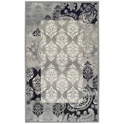 Outlet ❤️ Miranda Haus Modern Paisley Geometric Polypropylene Indoor Area Rug Beige ⌛ -Miranda Haus Shop unnamed file 3155