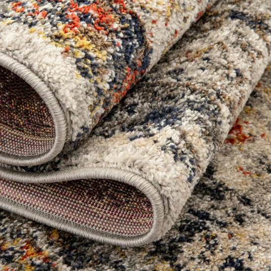 Brand new β Miranda Haus Altair Distressed Abstract Florals Area Rug Charcoal π 6 Brand new β Miranda Haus Altair Distressed Abstract Florals Area Rug Charcoal π - Image 4