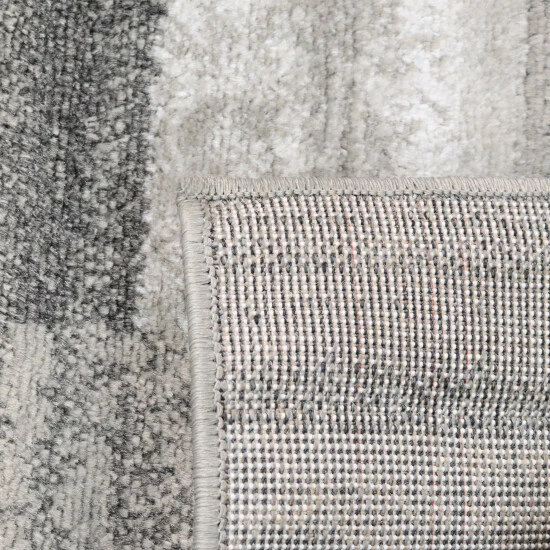 Best deal ๐ Miranda Haus Modern Patchwork Silver Indoor Geometric Area Rug ๐ 9 Best deal ๐ Miranda Haus Modern Patchwork Silver Indoor Geometric Area Rug ๐ - Image 7