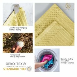 Best deal 💯 Miranda Haus 100% Cotton 2-Piece Ultra Absorbent Textured Bath Sheet Set Azure 😉 -Miranda Haus Shop unnamed file 3189