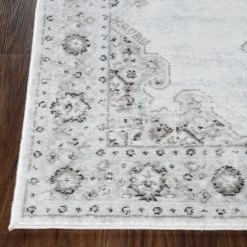 Promo 🔥 Miranda Haus Oriental Medallion Farmhouse Polyester Indoor Area Rug Grey 🤩 -Miranda Haus Shop unnamed file 3200