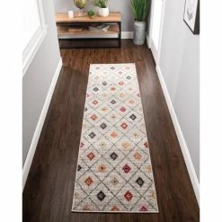 Best reviews of ✔️ Miranda Haus Anton Modern Geometric Lattice Area Rug Sandstone 🤩 -Miranda Haus Shop unnamed file 3220