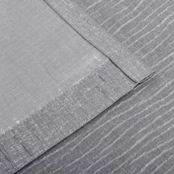 Hot Sale 🤩 Miranda Haus Hebbe Cascade Jacquard Grommet Curtain Panel (Set Of 2) Grey ⭐ -Miranda Haus Shop unnamed file 3298