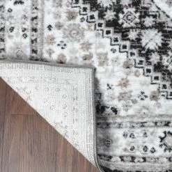 Deals 🔥 Miranda Haus Modern Abstract Polyester Indoor Area Rug Charcoal 🔔 -Miranda Haus Shop unnamed file 3305