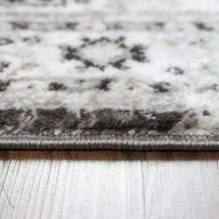 Deals 🔥 Miranda Haus Modern Abstract Polyester Indoor Area Rug Charcoal 🔔 -Miranda Haus Shop unnamed file 3306