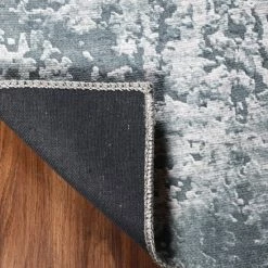 Brand new 💯 Miranda Haus Modern Abstract Power-Loomed Indoor Area Rug Cool Grey ✨ -Miranda Haus Shop unnamed file 3313