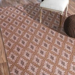 Best reviews of 🧨 Miranda Haus Birmingham Modern Diamonds Area Rug Collection Brown 😀 -Miranda Haus Shop unnamed file 3321