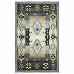 Top 10 👏 Miranda Haus Parrish Printed Non-Slip Washable Indoor Area Rug Grey 👏 -Miranda Haus Shop unnamed file 335