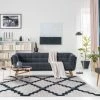 Discount 🧨 Miranda Haus Bohemian Trellis Handmade Wool Indoor Area Rug With Cotton Backing And Fringes Charcoal 🔔 -Miranda Haus Shop unnamed file 3366