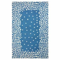 Cheapest 🔥 Miranda Haus Wildflower Transitional Cotton Indoor Area Rug Collection Rust 🎉