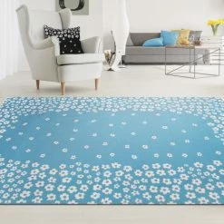 Cheapest 🔥 Miranda Haus Wildflower Transitional Cotton Indoor Area Rug Collection Rust 🎉 -Miranda Haus Shop unnamed file 3376