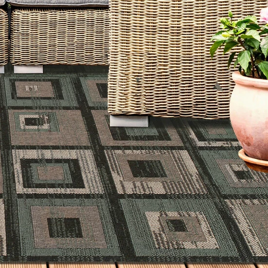 Promo π Miranda Haus Colburn Modern Squares Indoor/Outdoor Area Rug Collection π 8 Promo π Miranda Haus Colburn Modern Squares Indoor/Outdoor Area Rug Collection π - Image 6