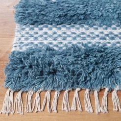 New 🥰 Miranda Haus Striped Rustic Diamond Handmade Wool Indoor Area Rug With Cotton Backing And Fringes Black 🔔 -Miranda Haus Shop unnamed file 3393