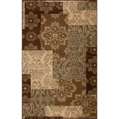 Cheap 🧨 Miranda Haus Floral Geometric Blocks Power-Loomed Indoor Area Rug Beige 🎉 -Miranda Haus Shop unnamed file 3473