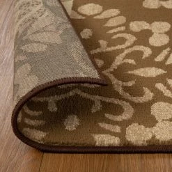 Cheap 🧨 Miranda Haus Floral Geometric Blocks Power-Loomed Indoor Area Rug Beige 🎉 -Miranda Haus Shop unnamed file 3474