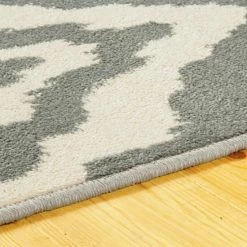 Brand new 🎁 Miranda Haus Diamond Modern Geometric Indoor Area Rug Collection Baby Blue ⭐ -Miranda Haus Shop unnamed file 3508