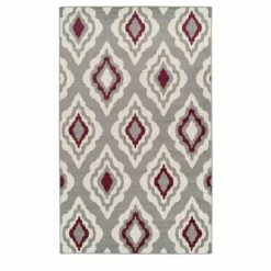 Brand new 🎁 Miranda Haus Diamond Modern Geometric Indoor Area Rug Collection Baby Blue ⭐ -Miranda Haus Shop unnamed file 3510