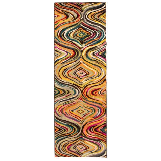 Coupon ๐ Miranda Haus Jubilee Modern Ikat Indoor Area Rug Collection Multi ๐คฉ 4 Coupon ๐ Miranda Haus Jubilee Modern Ikat Indoor Area Rug Collection Multi ๐คฉ - Image 2