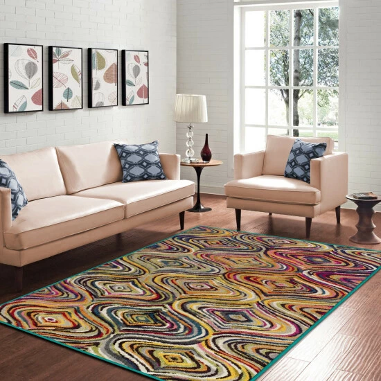 Coupon ๐ Miranda Haus Jubilee Modern Ikat Indoor Area Rug Collection Multi ๐คฉ 7 Coupon ๐ Miranda Haus Jubilee Modern Ikat Indoor Area Rug Collection Multi ๐คฉ - Image 5