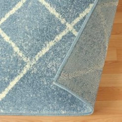 Discount 👏 Miranda Haus Modern Geometric Lattice Indoor Area Rug Collection Slate 🤩 -Miranda Haus Shop unnamed file 354