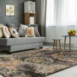 Cheapest 🔔 Miranda Haus Candler Area Rug Charcoal 🎁